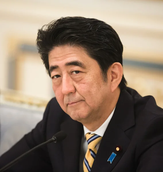 Japans premiärminister Shinzo Abe — Stockfoto