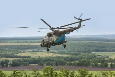  Ukraynalı askeri helikopter