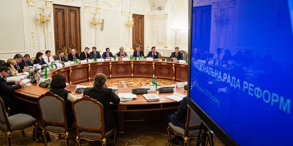 National Council of the reforms in Kiev, Ukraine — Stockfoto