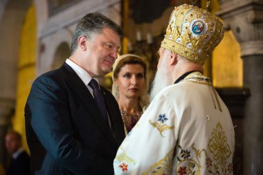 Ukrayna Petro Poroshenko ve Filaret başkanı