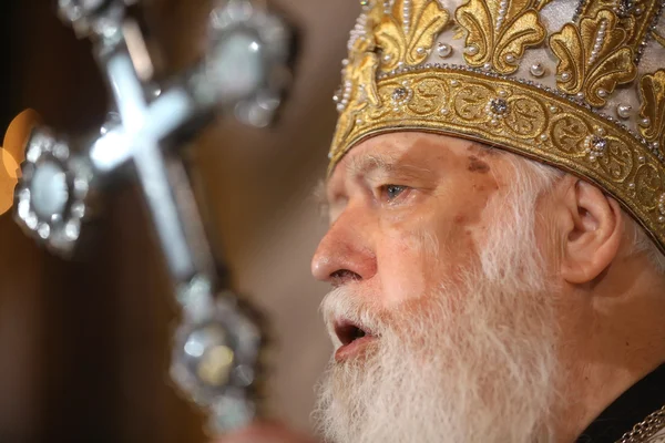 Primaz da Igreja Ortodoxa Ucraniana Kiev Patriarcado Filaret — Fotografia de Stock