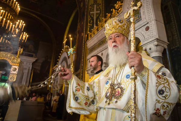 ウクライナ正教会・ キエフ総主教フィラレートの霊長類 — ストック写真
