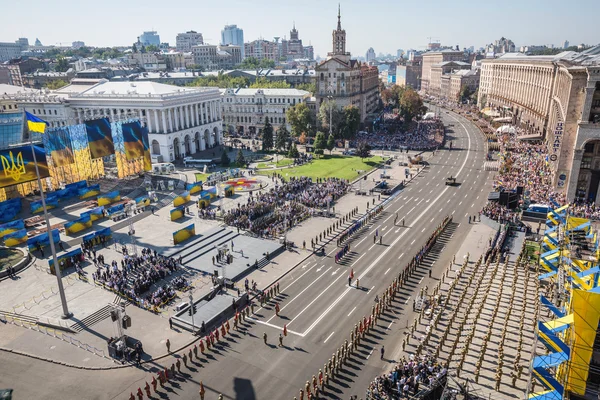 Marzo di indipendenza a Kiev — Foto Stock