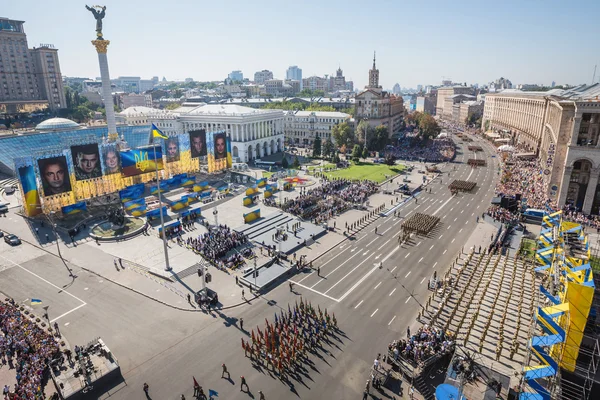 Mars av självständighet i Kiev — Stockfoto