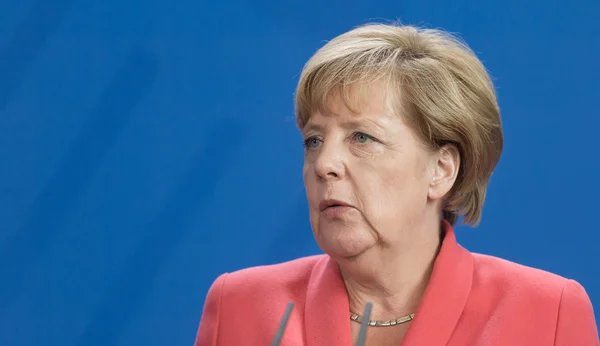 Kanselir Republik Federal Jerman Angela Merkel — Stok Foto