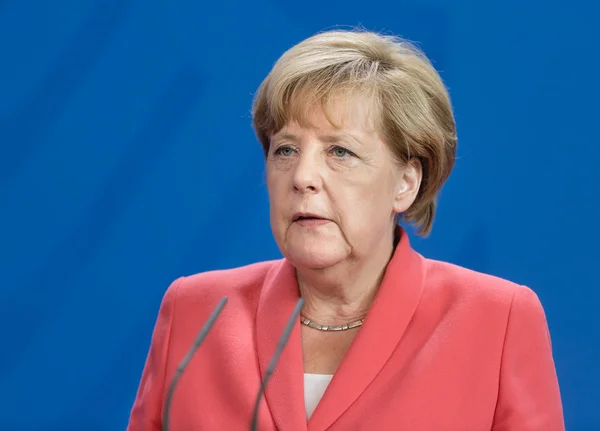 Kanselir Republik Federal Jerman Angela Merkel — Stok Foto