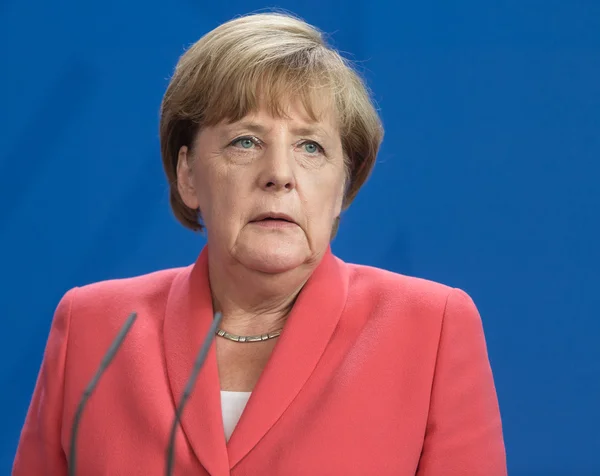 A Németországi Szövetségi Köztársaság Angela Merkel kancellár — Stock Fotó
