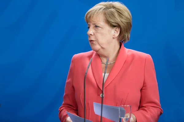 Kancléřka Angela Merkelová Spolkové republiky Německo — Stock fotografie