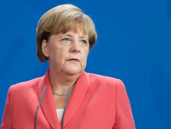 Канцлер ФРГ Ангела Меркель — стоковое фото
