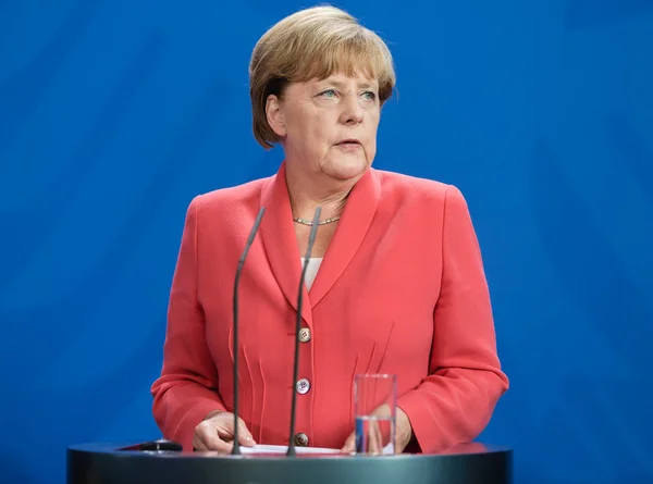 Angela Merkel Almanya Federal Cumhuriyeti Başbakanı — Stok fotoğraf