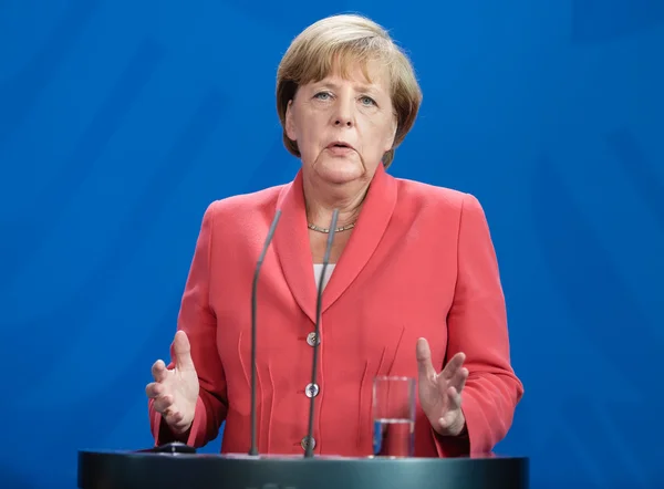 Kanselir Republik Federal Jerman Angela Merkel — Stok Foto