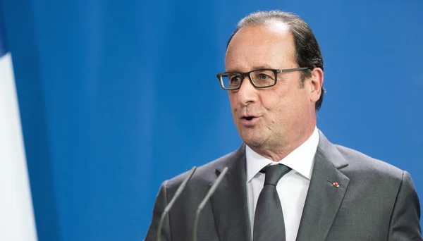 French President Francois Hollande — Stock Photo, Image