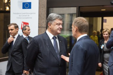 Petro Poroshenko ve Donald Tusk
