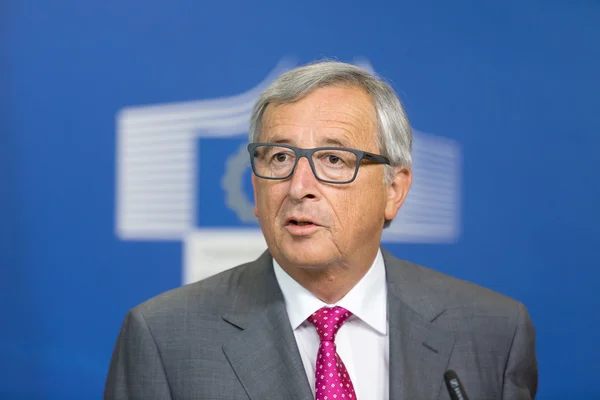 Jean-Claude Juncker, Presidente de la Comisión Europea — Foto de Stock