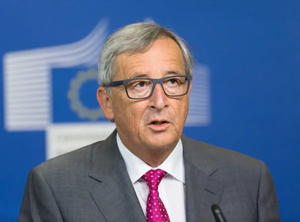 Předseda Evropské Komise Jean-Claude Juncker — Stock fotografie