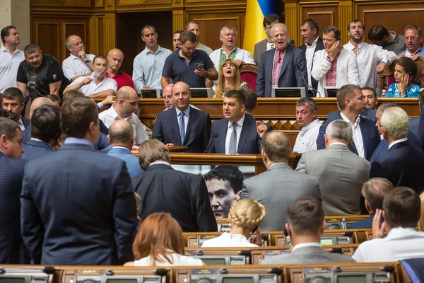 Session de la Verkhovna Rada d'Ukraine — Photo