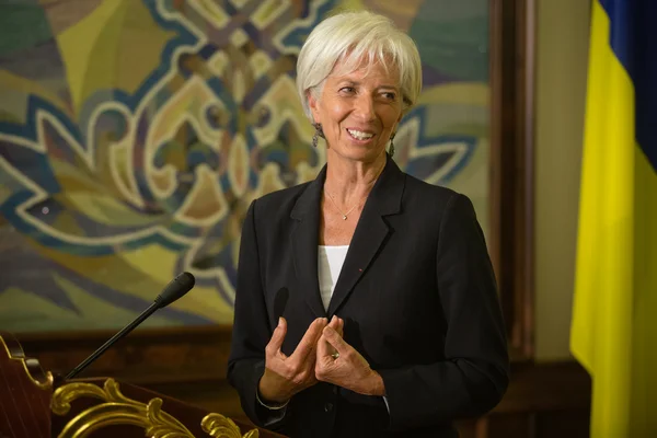 Christine Lagarde — Foto de Stock