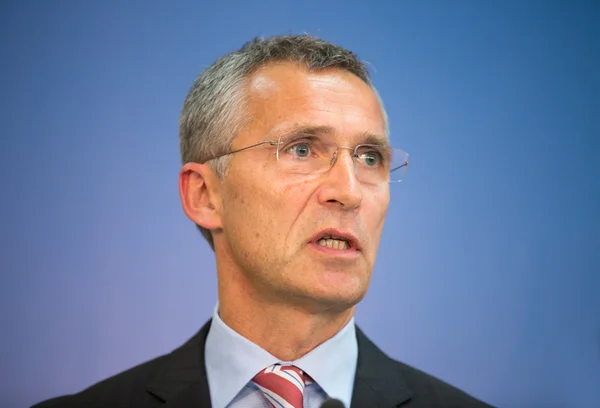 NAVO-secretaris-generaal Jens Stoltenberg — Stockfoto