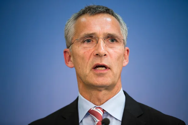 NATO Secretary General Jens Stoltenberg — Stock Photo, Image