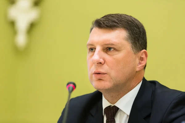 The official visit of the President of Latvia Raimonds Vejonis t — Stock Photo, Image