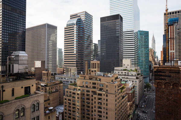 Здание Chrysler и манхэттенская архитектура
