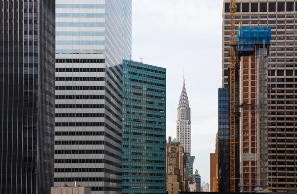 Edificio Chrysler y arquitectura Manhattan —  Fotos de Stock