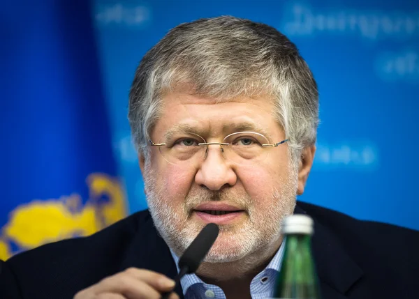 Ihor Kolomoyskyi. Grundare av största ukrainska finansiella-industriella gruppen Privat — Stockfoto