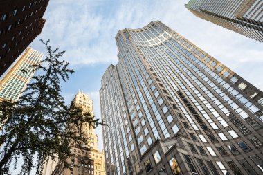 manhattan sokaklarında.