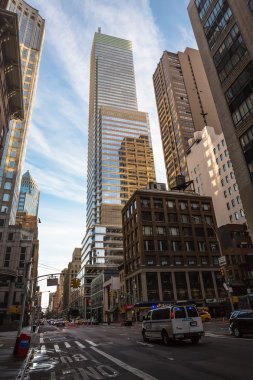 manhattan sokaklarında