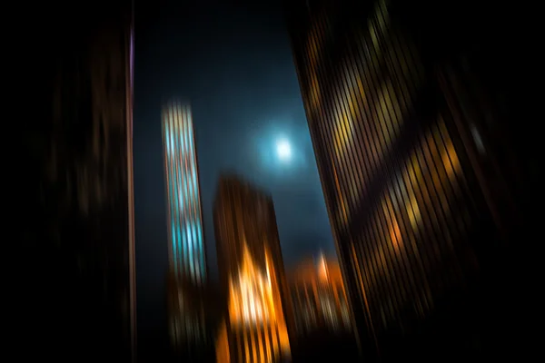 Éclairage et veilleuses de New York — Photo