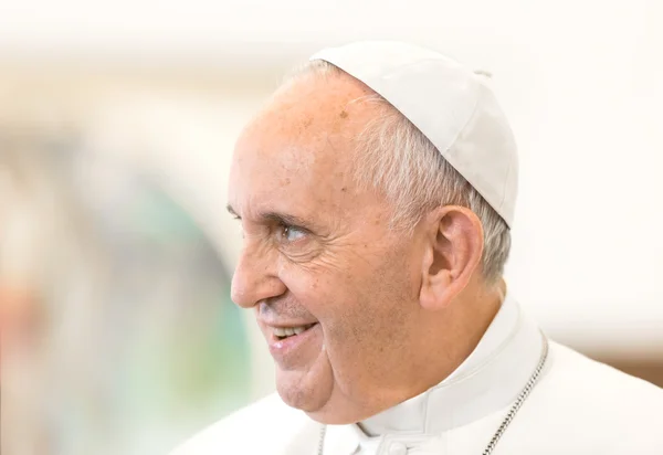 Portrait of Pope Francis — Stock Photo, Image