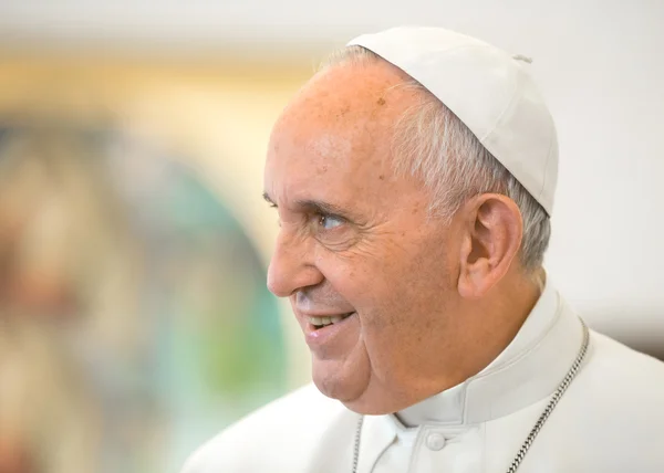 Retrato del Papa Francisco — Foto de Stock