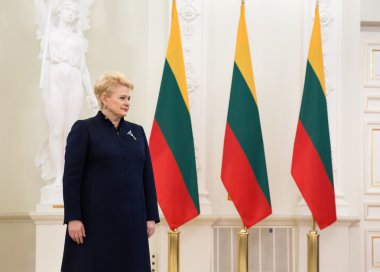 Litvanya Dalia Grybauskaite başkanı