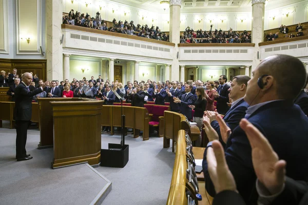 El vicepresidente de EE.UU. Joseph Biden en Verkhovna Rada de Ucrania — Foto de Stock