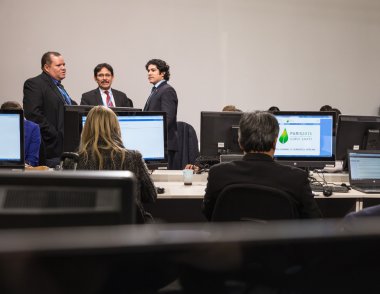 Work of press during UN Conference on Climate Change