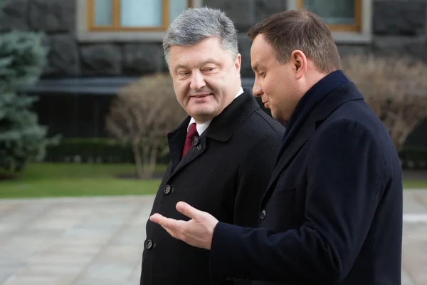 President of the Republic of Poland Andrzej Duda — Stock Photo, Image