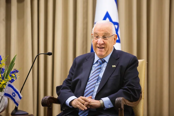 Il presidente israeliano Reuven Rivlin — Foto Stock