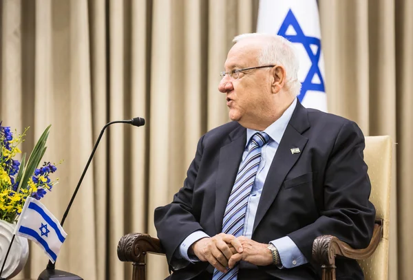 Le président israélien Reuven Rivlin — Photo