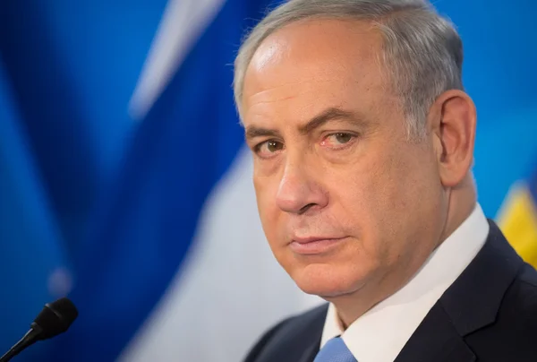 Israeli Prime Minister Benjamin Netanyahu — Stock Photo, Image