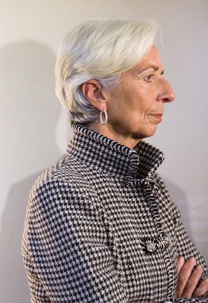 Directora Gerente del Fondo Monetario Internacional, Christine — Foto de Stock