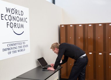 World Economic Forum Annual Meeting 2016 in Davos, Switzerland clipart