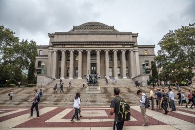 Kütüphane, Columbia Üniversitesi, New York City, Amerika Birleşik Devletleri