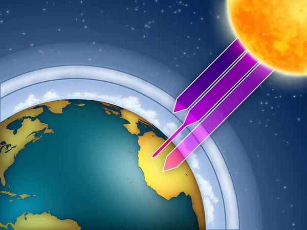 Ozone layer — Stock Photo, Image