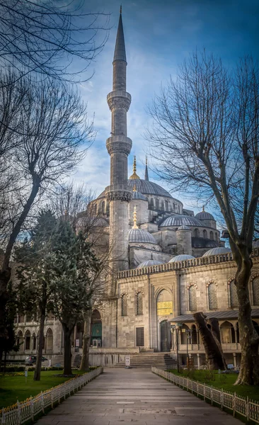 더 블루 모스크 술탄아흐메트,이스탄불 터키 — 스톡 사진