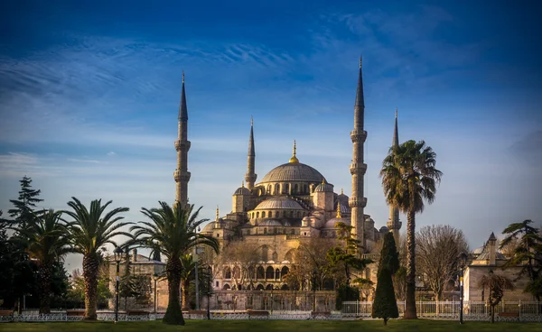 The Blue Mosque Sultanahmet, Istanbul Turkey — стоковое фото