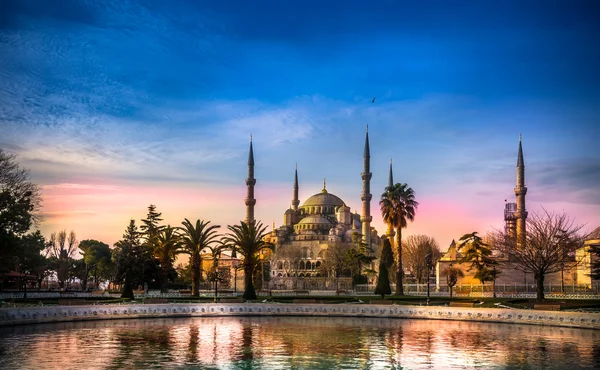 Masjid Biru Sultanahmet, Istanbul Turki — Stok Foto