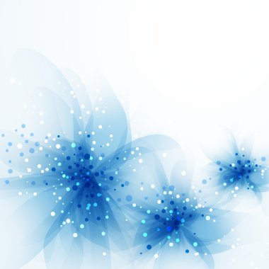 Çiçekli vektör arkaplanı