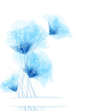 Çiçekli vektör arkaplanı