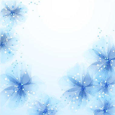 Çiçekli vektör arkaplanı