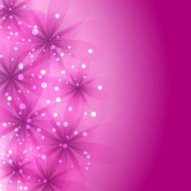 Çiçekli vektör arkaplanı